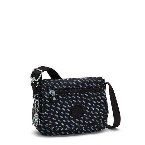 Torby Mini Kipling Sabian Printed Crossbody Niebieskie | PL 1862IL